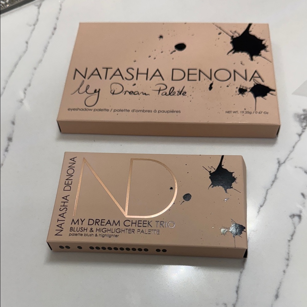 NEW Natasha Denona My Dream Eyeshadow Palette & My Dream Cheek Trio Blush Palett